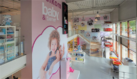 Baby en Tiener: Interieurconcept offline winkel - Retail design