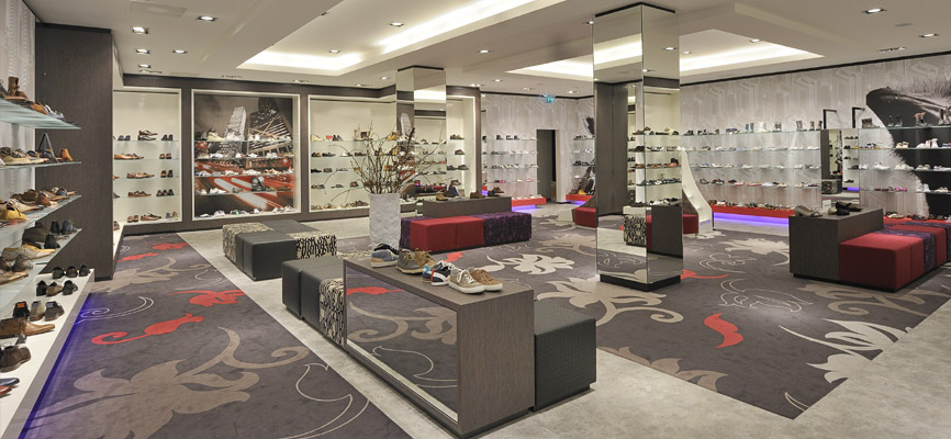 Dungelmann, NL: winkelontwerp schoenenzaak - Schoenen