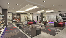 Dungelmann, NL: winkelontwerp schoenenzaak - Schoenen