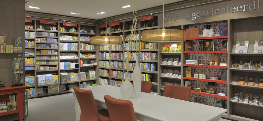 Interieur Boekhandel Koster, Barneveld - 