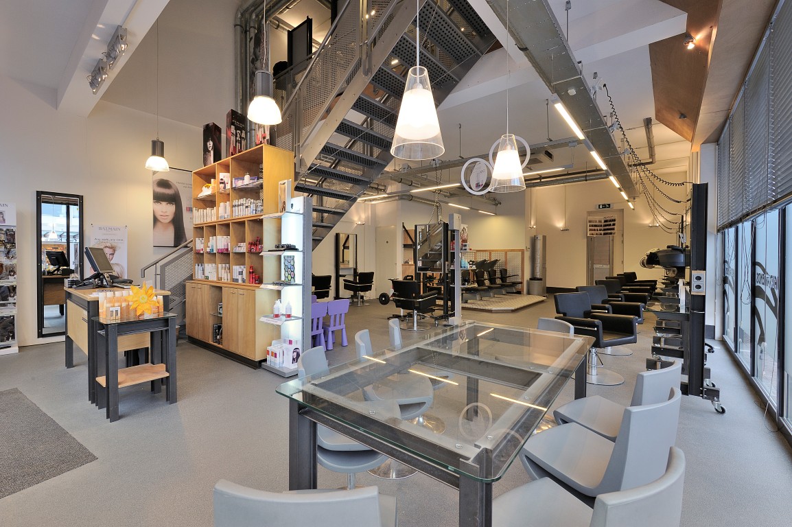 Interieur kapsalon Hairfriends, Dronten