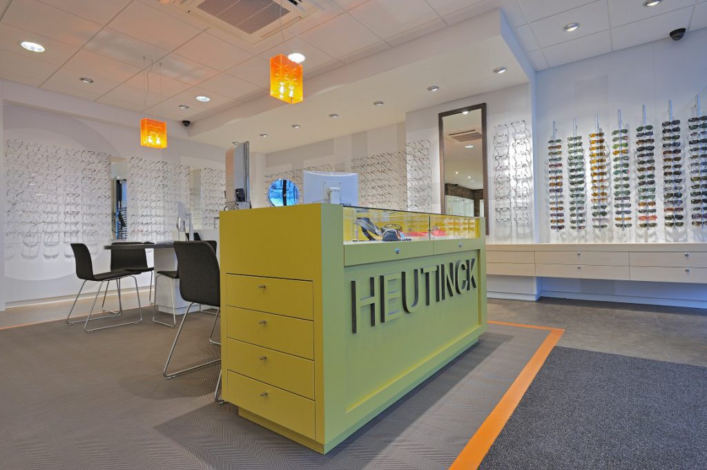 Interieurbouw Optiek Heutinck, Ulft