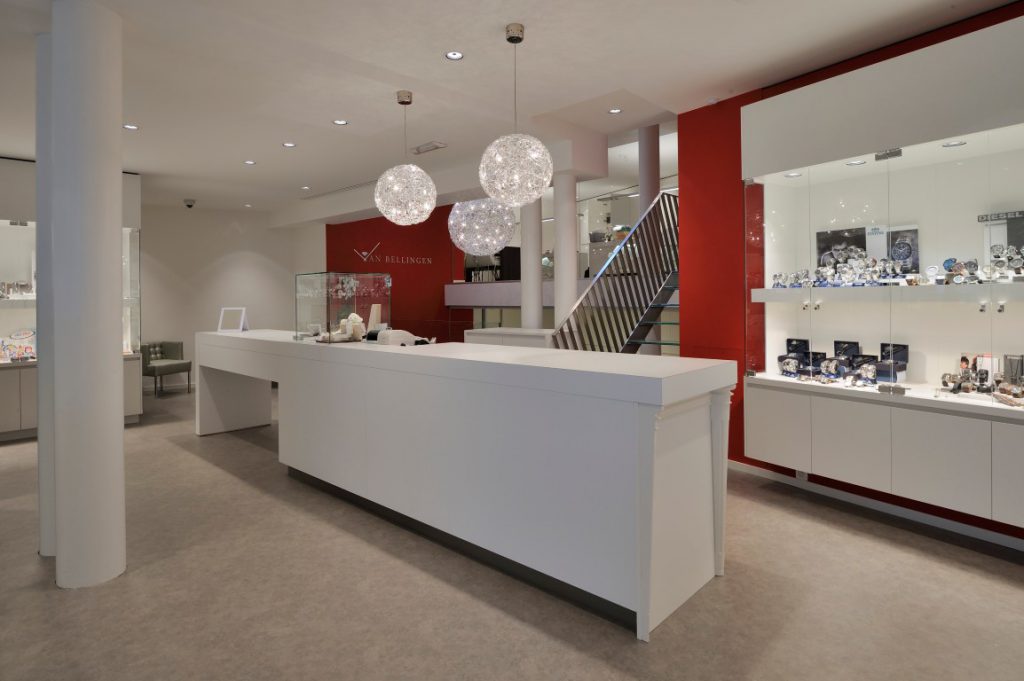 Interieur Juwelier van Bellingen – Halle (BE)