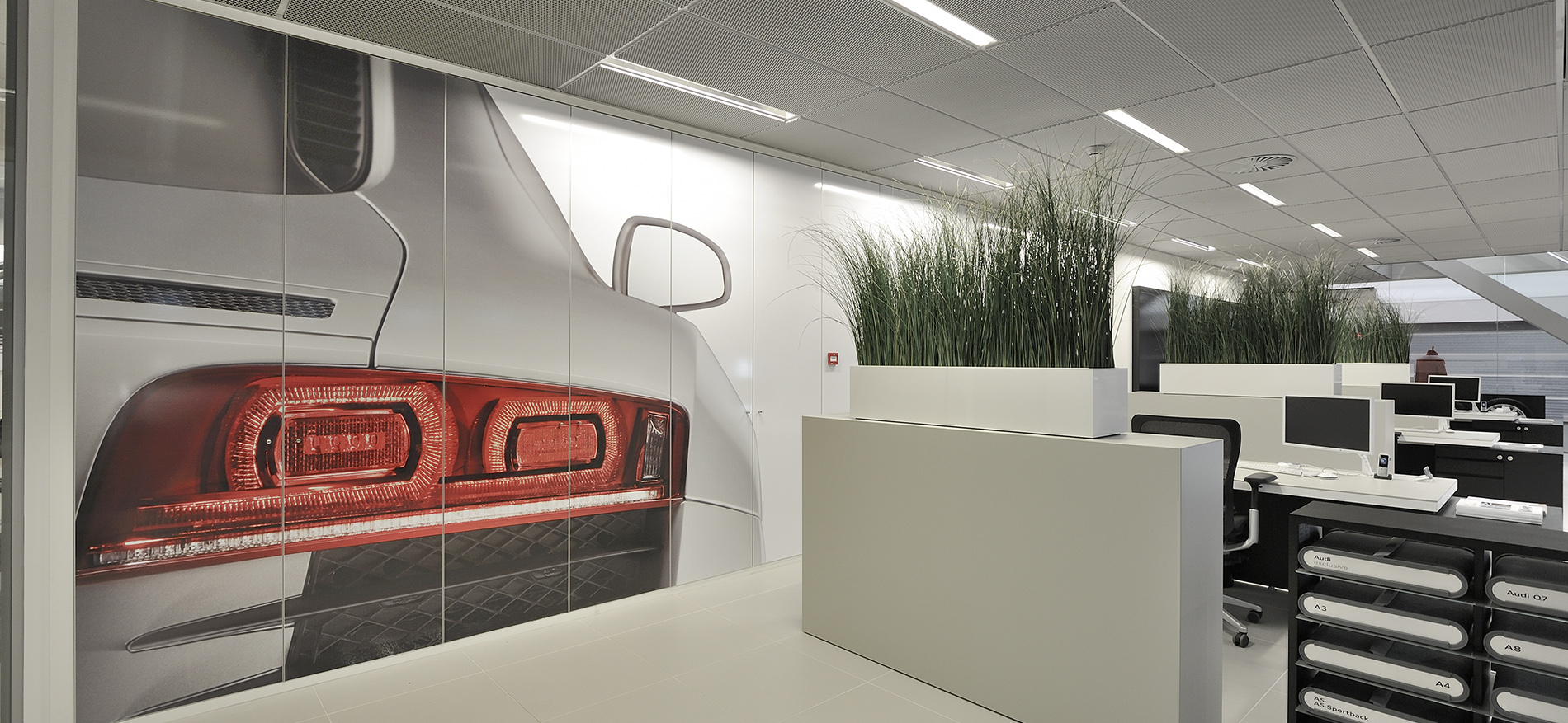 Inrichting showroom Audi by Pon, Amerfoort - 