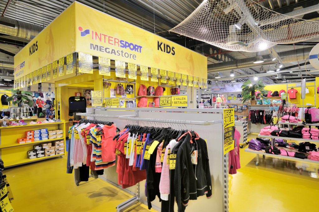 Inrichting Intersport Megastore en Outlet Roermond