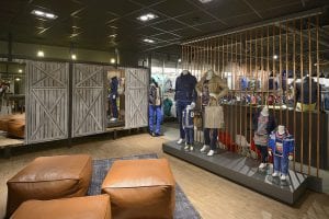 Retail design kledingwinkel Peter Shop Coevorden WSB