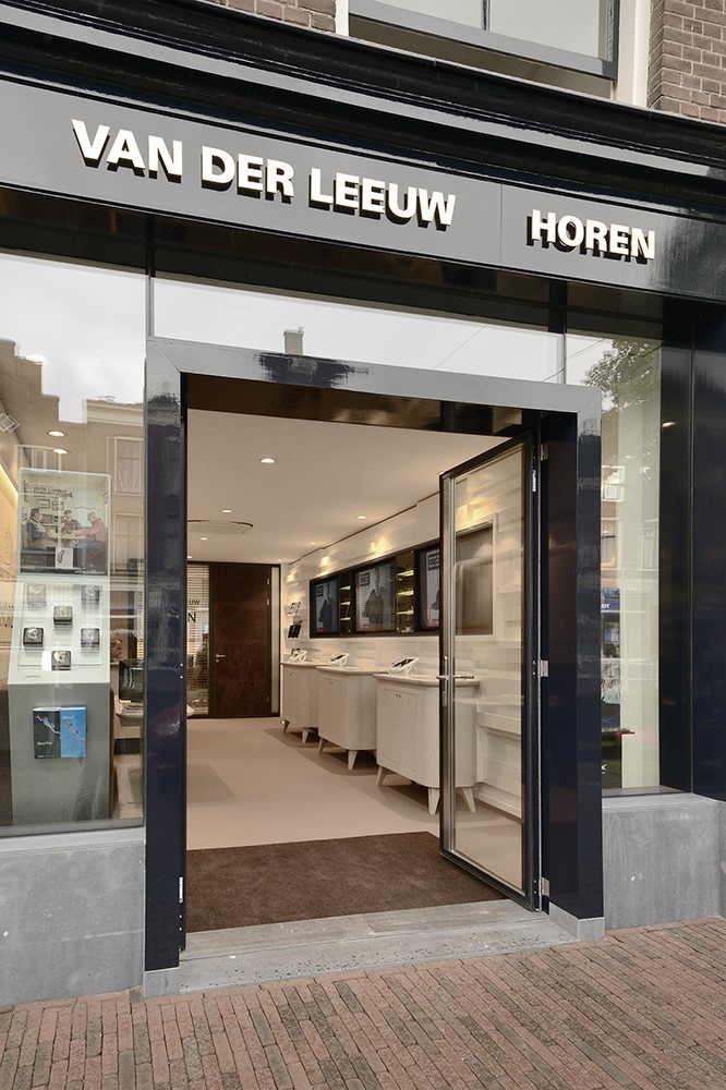 Interieur audicien van der Leeuw Horen – Delft - 