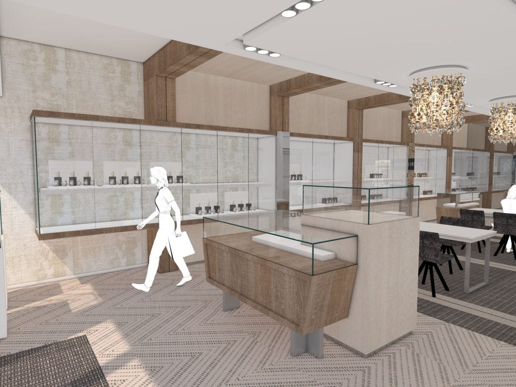 Retail design opgeleverd: Juwelier Robert den Haag