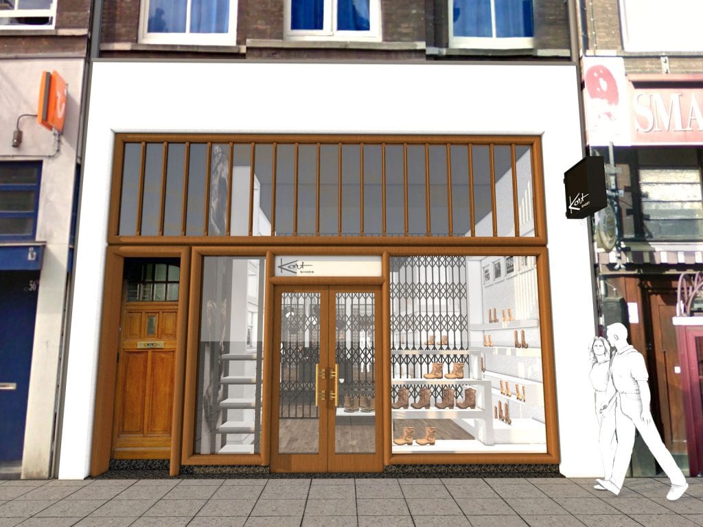 Winkelinrichting schoenen: Nieuwe winkel voor Kort Shoes
