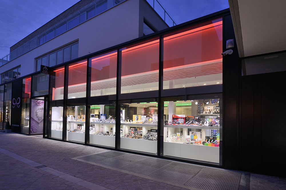 Winkelontwerp Juwelier Frank Hellinx – Bilzen (BE)