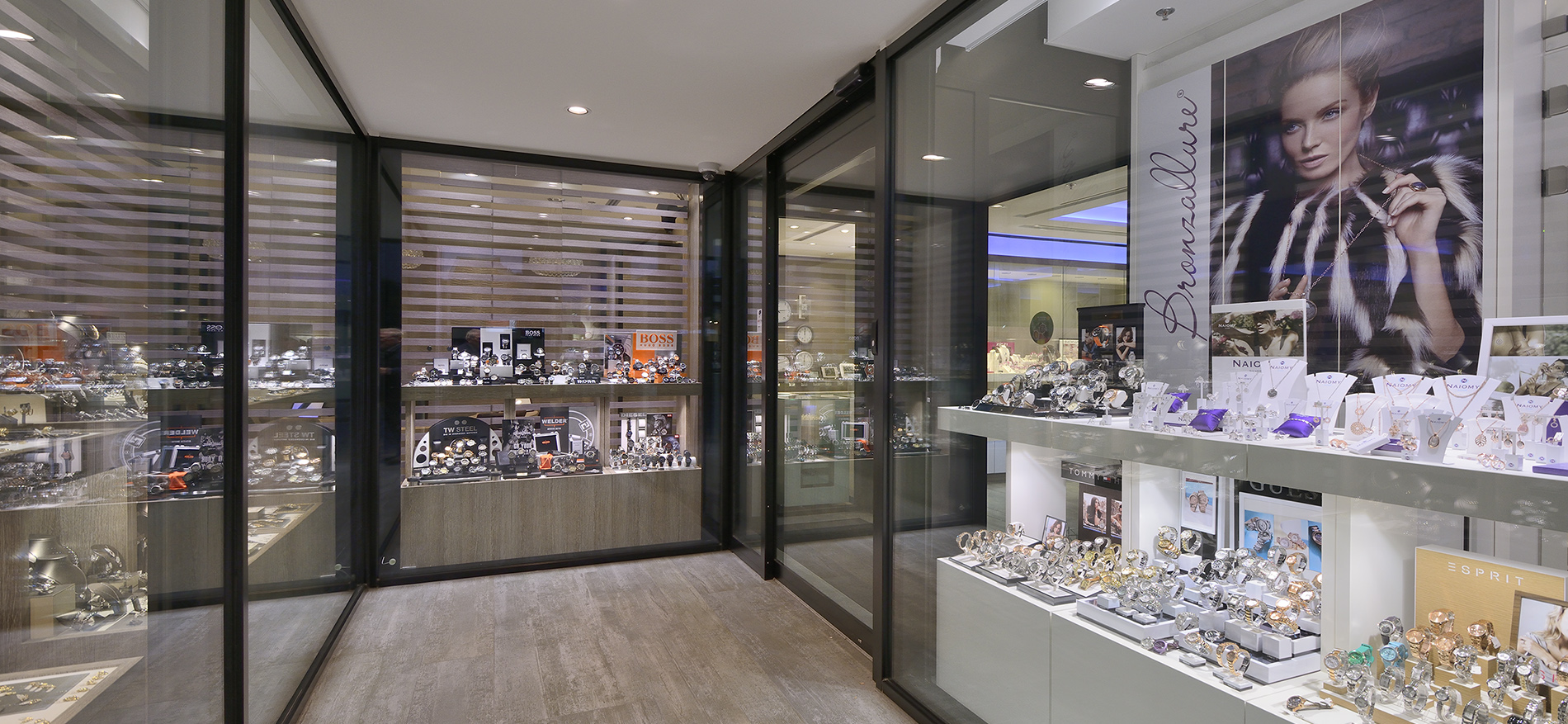 Winkelontwerp Juwelier Frank Hellinx – Bilzen (BE) - Juweliers
