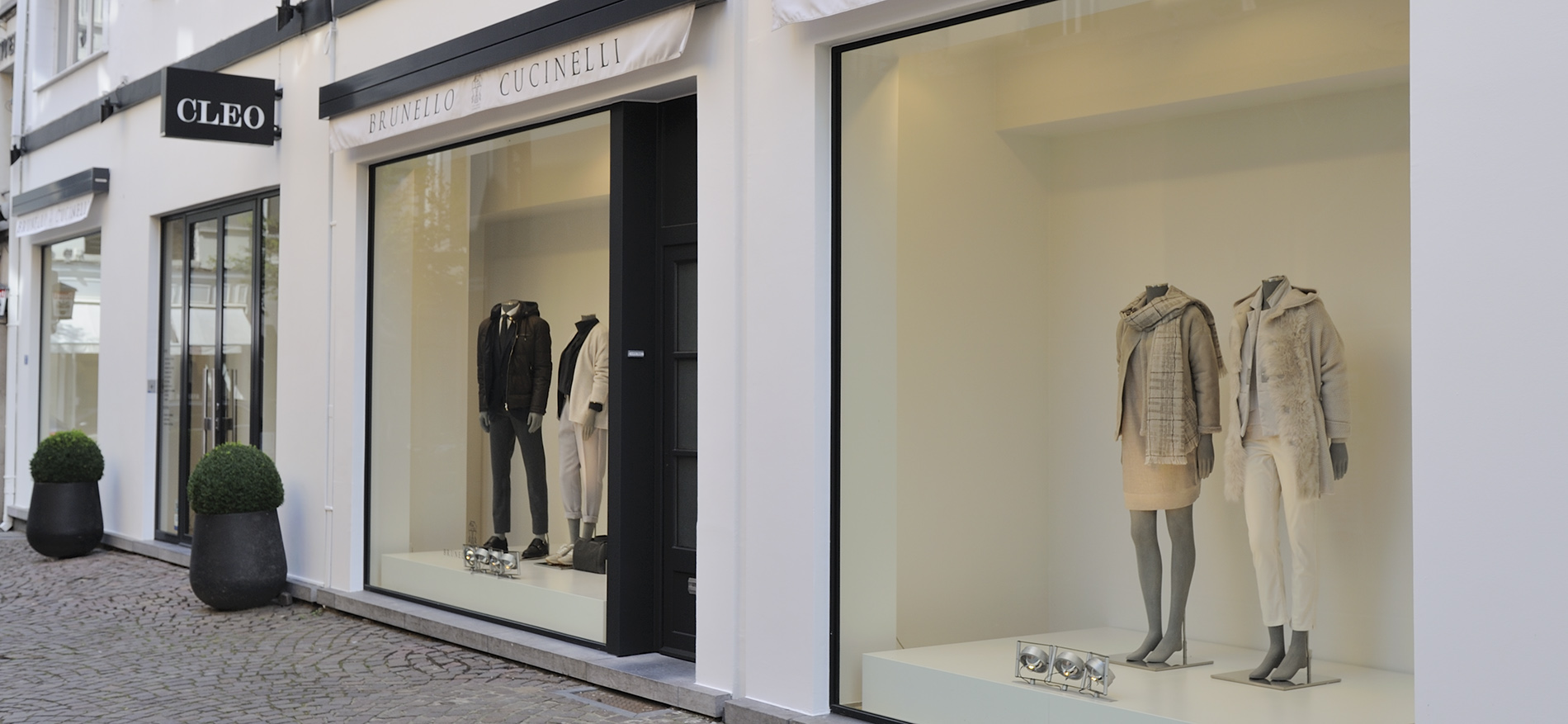 Brunello Cucinelli by Cleo – Antwerpen: Winkelinrichting modelabel - Mode