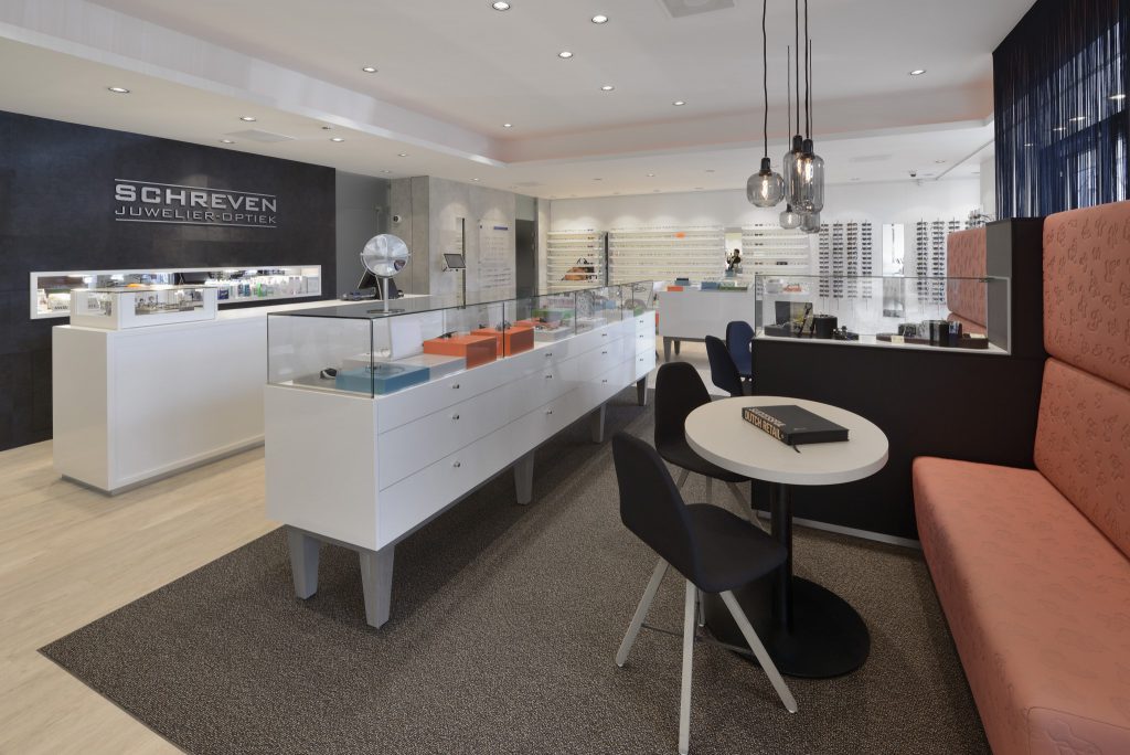 Juwelier Optiek Schreven: unieke winkel inrichten voor Patrick