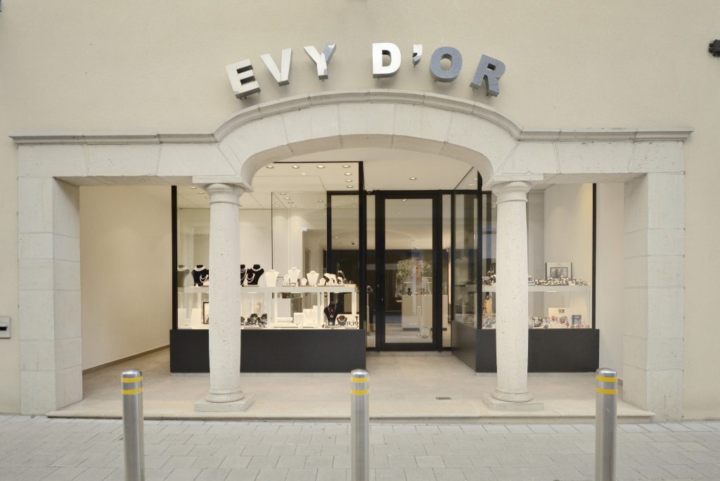 Juwelen Evy d’Or in Ingelmunster (BE) – Shopdesign winkelconcept