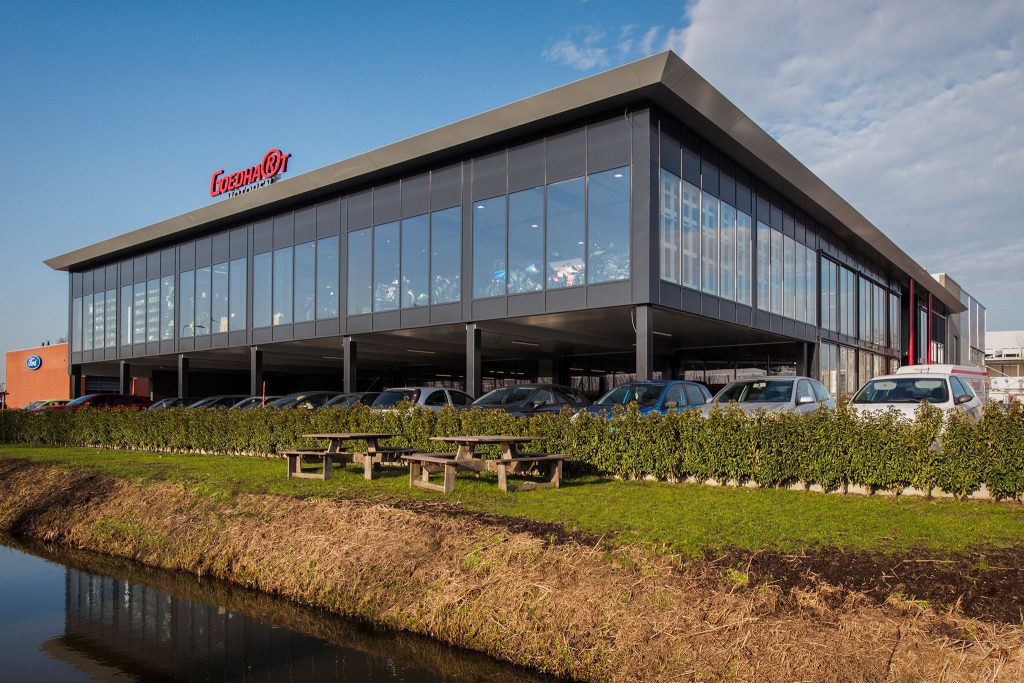 inrichting motorkleding shop motoren door wsb bij goedhart