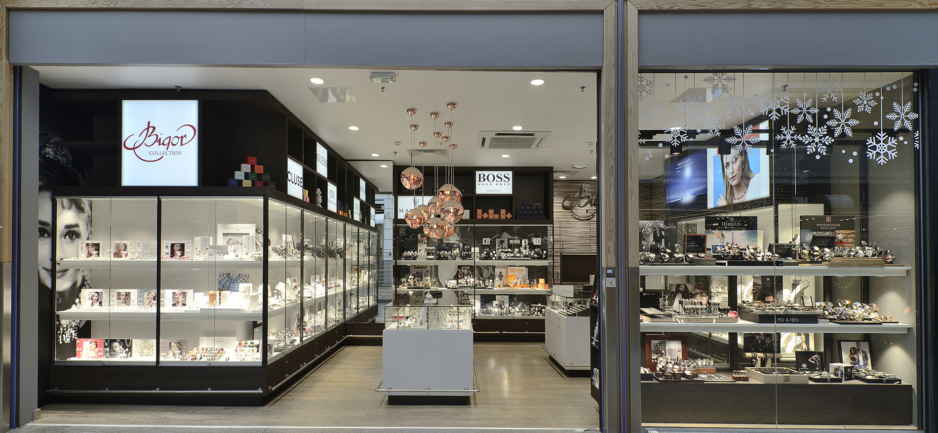 Bigor | Kirchberg (LU), winkelbouw juwelierszaak - Juweliers