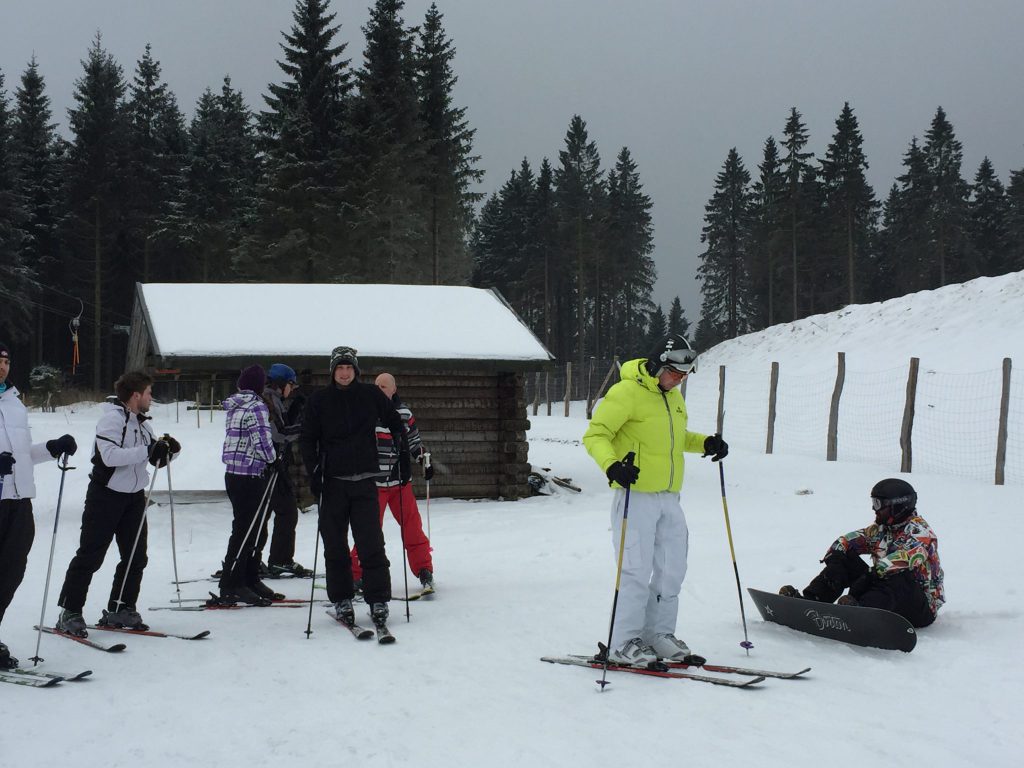 Skiën in Winterberg met team WSB 2020