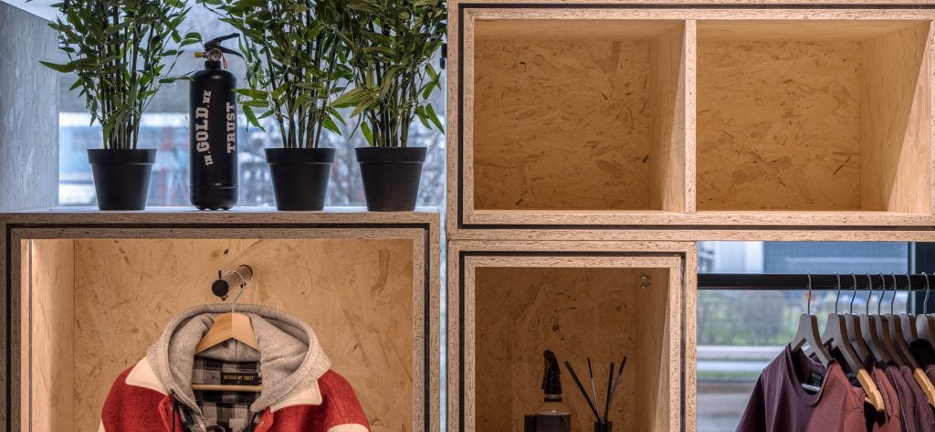 In Gold We Trust | Experience Centre | inrichting showroom mode