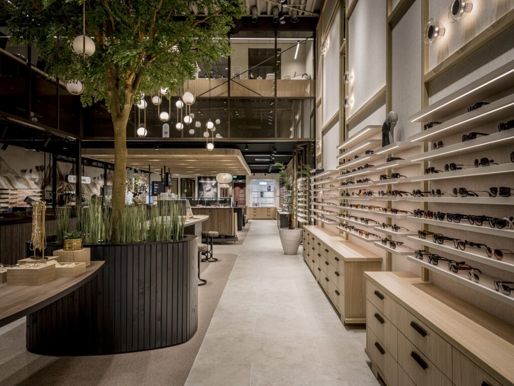Maartwerk interieur ontwerp optiek