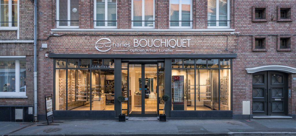 Agencement magasin d optique Bouchiquet