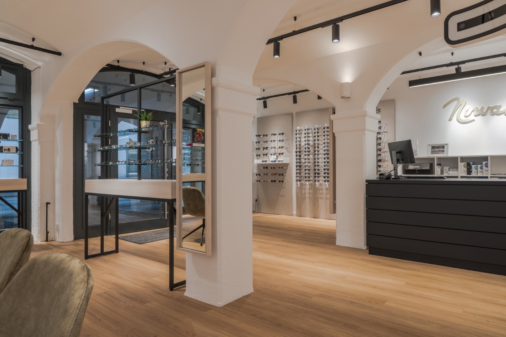 Optician and Audiology Design and furnishing by WSB interior construction