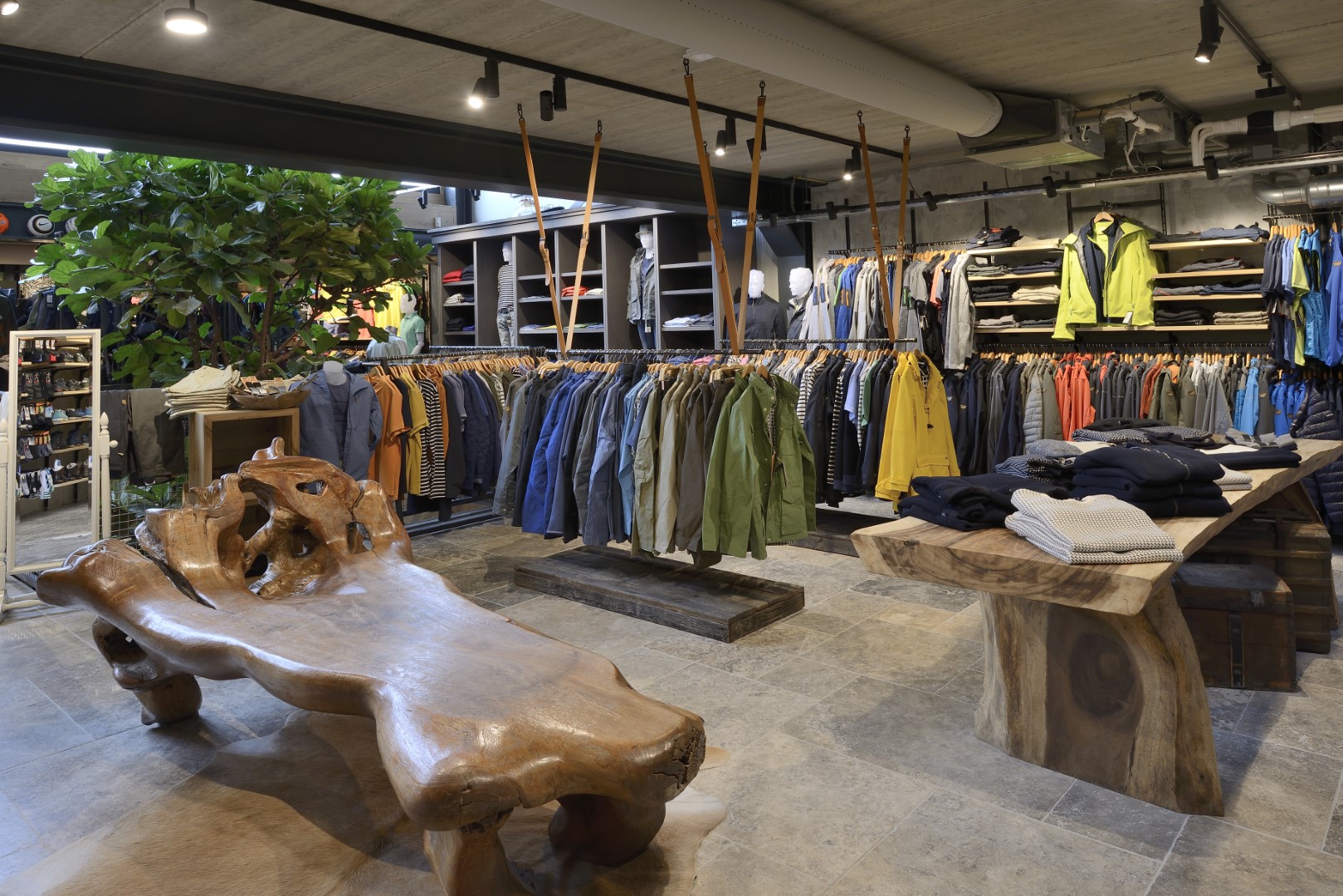 interior concept for lifestyle store on texel