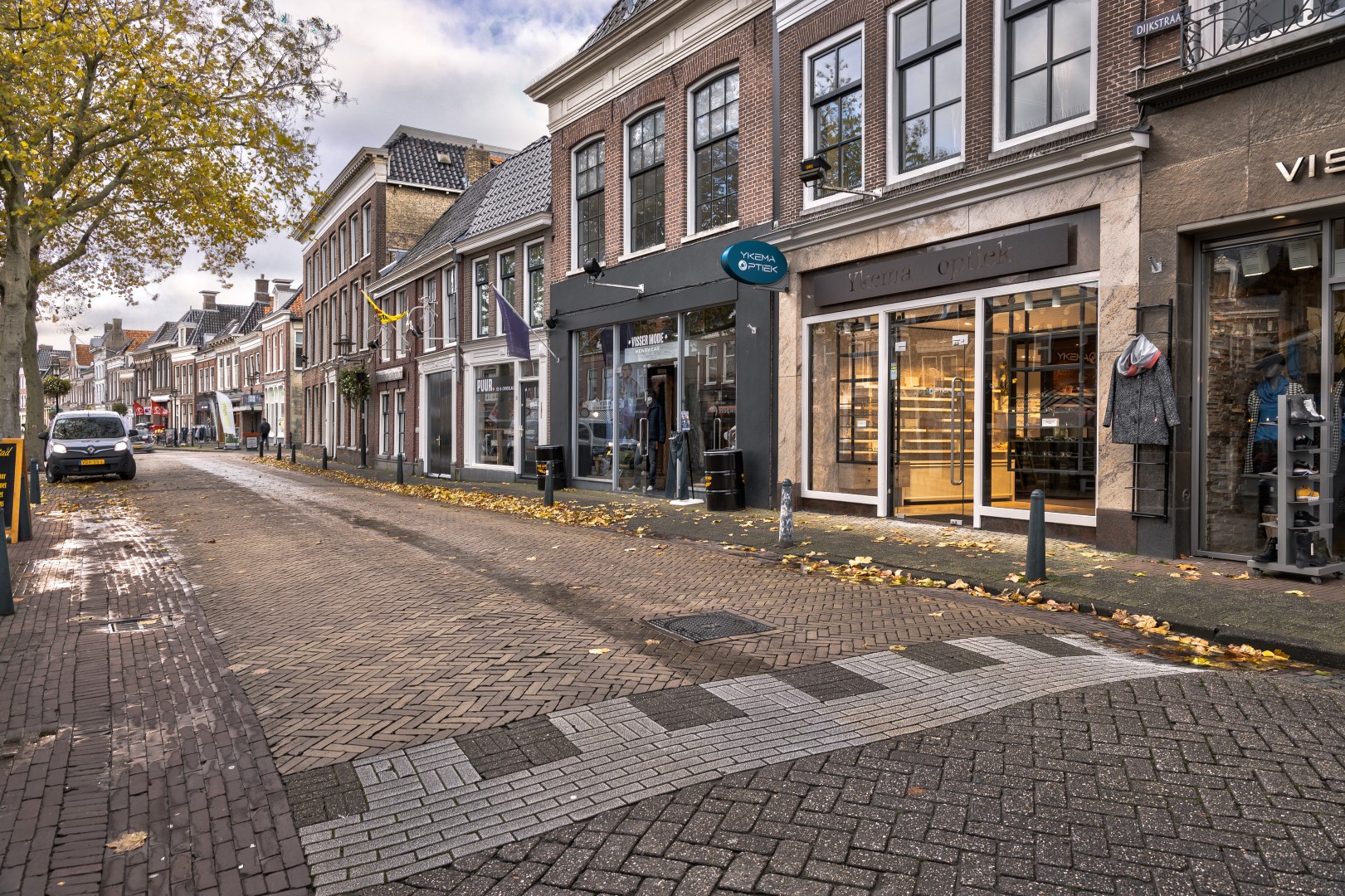 Authentisches Optik Ladengestaltung in Bolsward in Friesland.