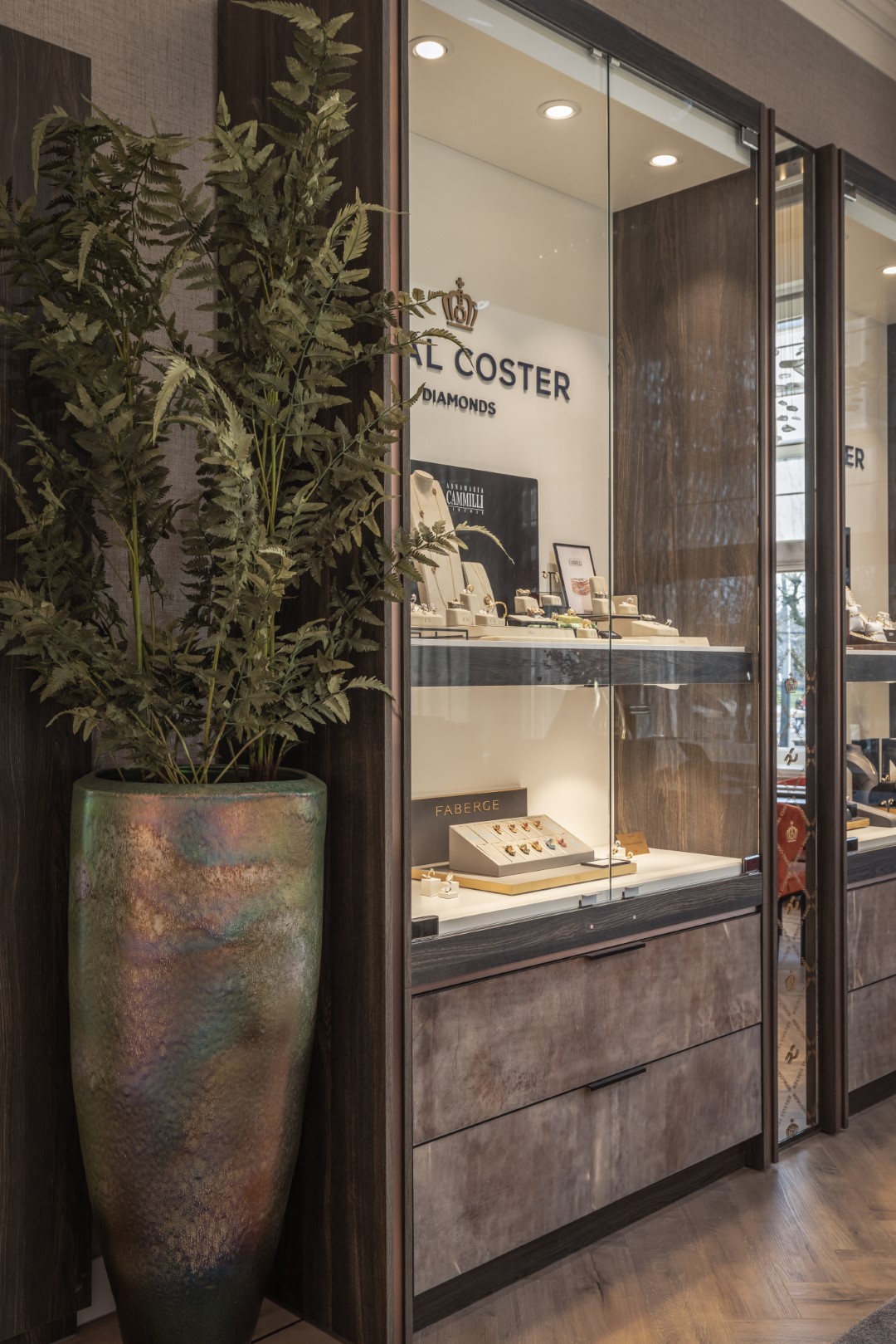 Royal Coster Diamonds Amsterdam Winkelinrichting Juwelier WSB