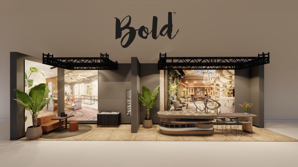 Vooraanzicht Bold Beurs Stand WSB Design T3